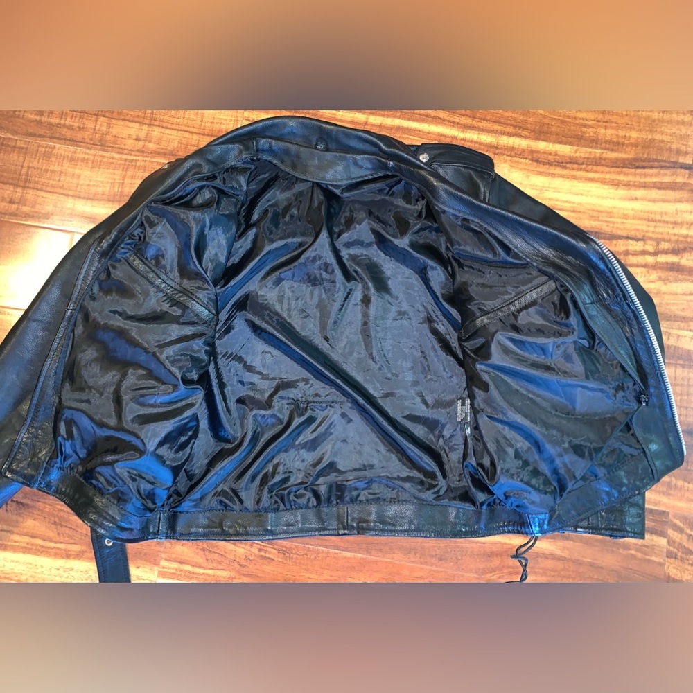 Interstate Leather - Black Retro Jacket - image 7